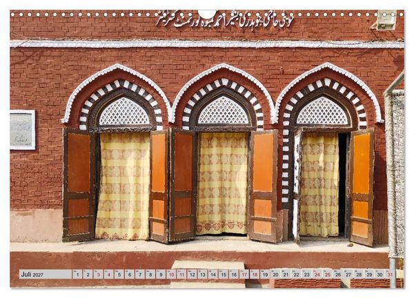 Produktbild: Farbenfrohes Pakistan (Wandkalender 2027 DIN A3 quer), CALVENDO Monatskalender