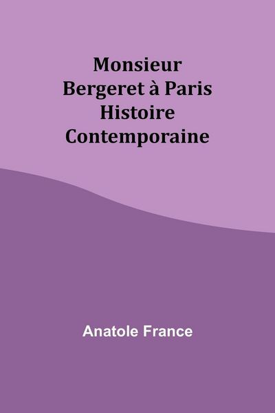 Produktbild: Monsieur Bergeret &agrave; Paris