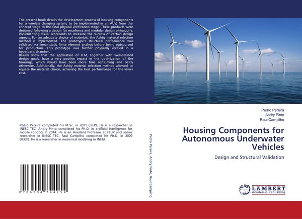 Produktbild: Housing Components for Autonomous Underwater Vehicles