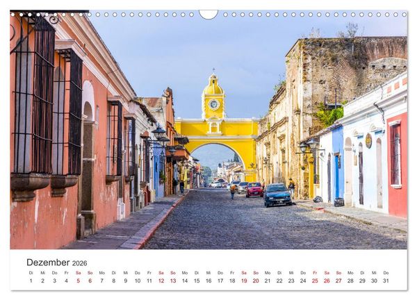 Produktbild: Kunterbuntes Guatemala (Wandkalender 2026 DIN A3 quer), CALVENDO Monatskalender