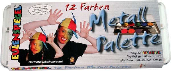 Produktbild: Eulenspiegel 212004 12 Farben Metall-Palette