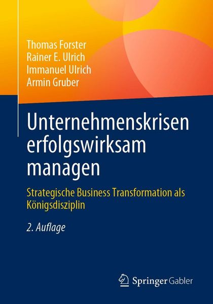 Produktbild: Unternehmenskrisen erfolgswirksam managen