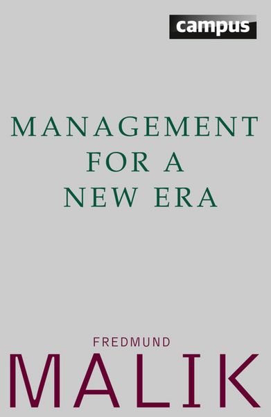 Produktbild: Management For a New Era