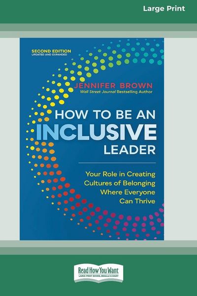 Produktbild: How to Be an Inclusive Leader, Second Edition