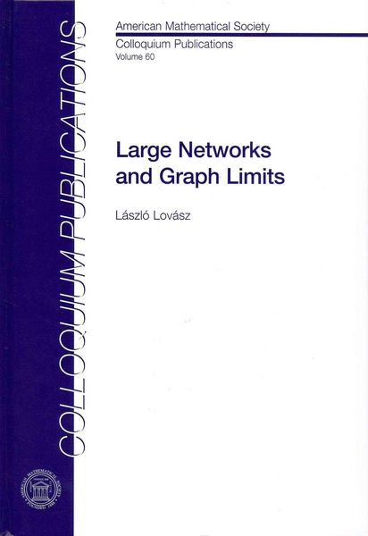 Produktbild: Lovasz, L: Large Networks and Graph Limits