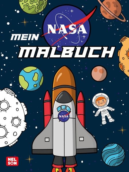 NASA: Mein Malbuch, Taschenbuch von , Nelson, 9783845127781