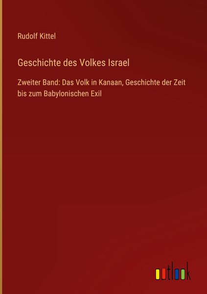 Produktbild: Geschichte des Volkes Israel