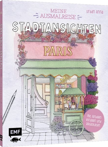 Produktbild: Meine Ausmalreise &ndash; Stadtansichten Paris