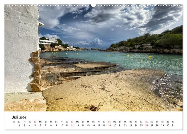Produktbild: Wandern auf Menorca (Wandkalender 2026 DIN A2 quer), CALVENDO Monatskalender