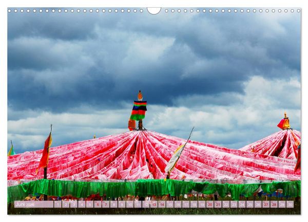 Produktbild: Tsch&ouml;rten, Architektur des Himalaya (Wandkalender 2026 DIN A3 quer), CALVENDO Monatskalender