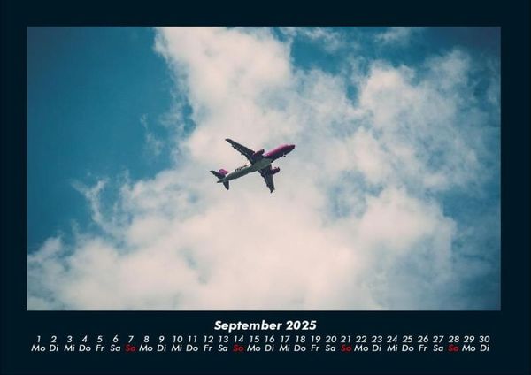 Produktbild: Flugzeuge 2025 Fotokalender DIN A4