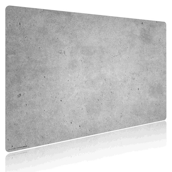 Produktbild: Cover-your-desk Schreibtischunterlage f&uuml;r Kinder und Erwachsene Betonoptik hell, aus hochwertigem Vinyl , 60 x 40 cm