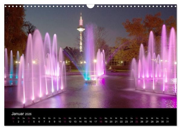 Produktbild: Luminale Frankfurt (Wandkalender 2026 DIN A3 quer), CALVENDO Monatskalender