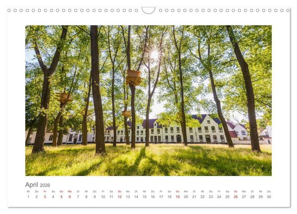 Produktbild: Br&uuml;ssel und Flandern Impressionen (Wandkalender 2026 DIN A3 quer), CALVENDO Monatskalender