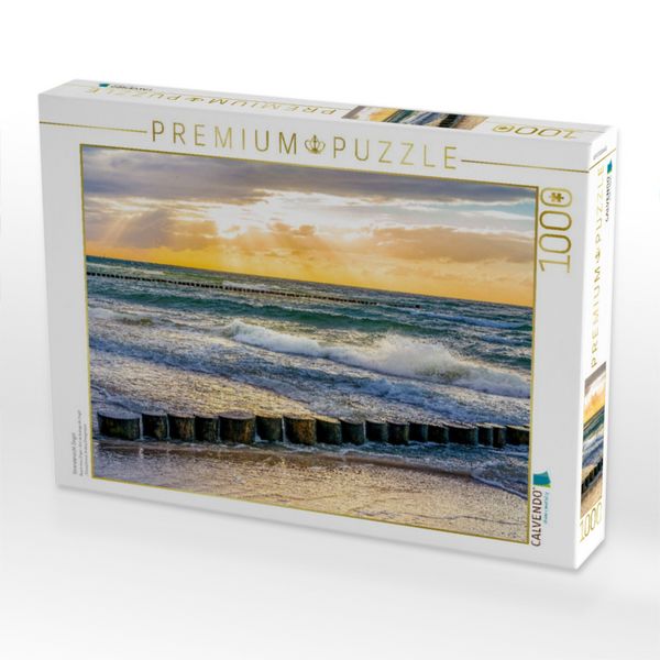 Produktbild: CALVENDO Puzzle Strandansicht Zingst | 1000 Teile Lege-Gr&ouml;&szlig;e 64x48cm Foto-Puzzle f&uuml;r gl&uuml;ckliche Stunden