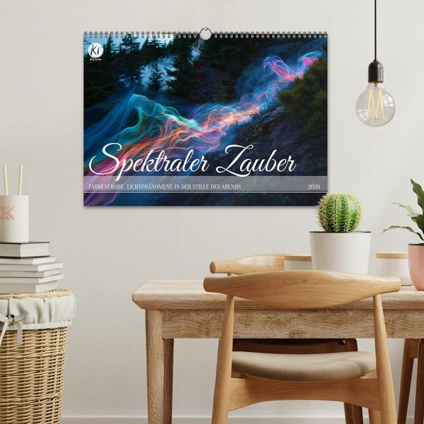 Produktbild: Spektraler Zauber (Wandkalender 2026 DIN A3 quer), CALVENDO Monatskalender