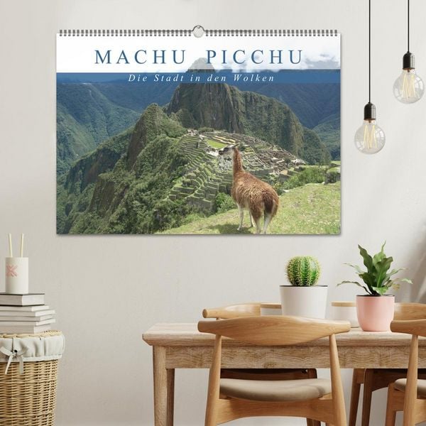 Produktbild: Machu Picchu - Die Stadt in den Wolken (Wandkalender 2026 DIN A2 quer), CALVENDO Monatskalender