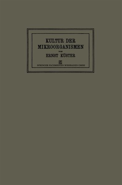 Produktbild: Anleitung zur Kultur der Mikroorganismen