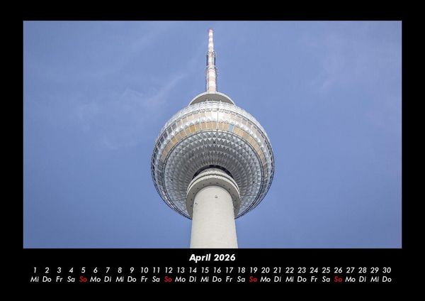 Produktbild: Berlin 2026 Fotokalender DIN A3