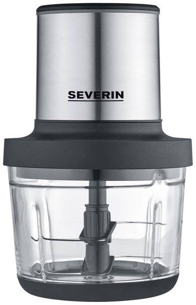 Severin KM 3866 Zerkleinerer 200 W Edelstahl, Schwarz