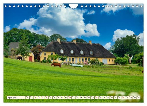 Produktbild: Idyllische Reetdachh&auml;user (Wandkalender 2026 DIN A4 quer), CALVENDO Monatskalender