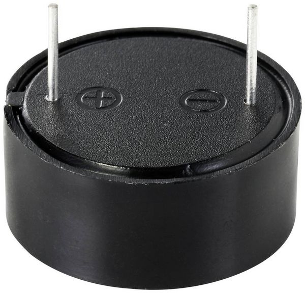 Produktbild: TRU COMPONENTS TC-10475824 Piezo-Signalgeber Ger&auml;usch-Entwicklung: 80 dB Spannung: 12 V/DC Dauerton 1 St.