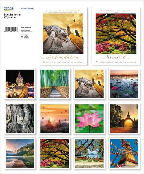 Produktbild: Buddhistische Weisheiten 2027