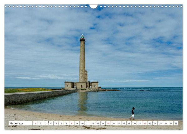 Produktbild: Normandie, la c&ocirc;te nord Cotentin (Calendrier mural 2026 DIN A3 vertical), CALVENDO calendrier mensuel