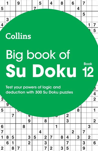 Produktbild: Collins Puzzles: Big Book of Su Doku 12