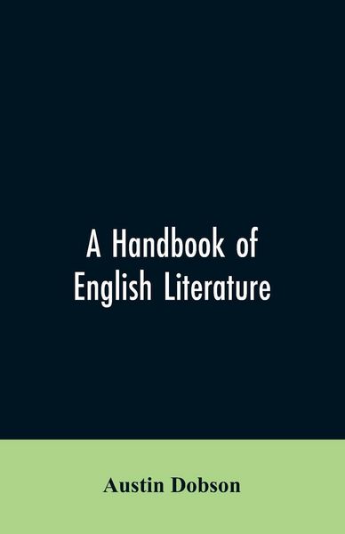 Produktbild: A handbook of English literature