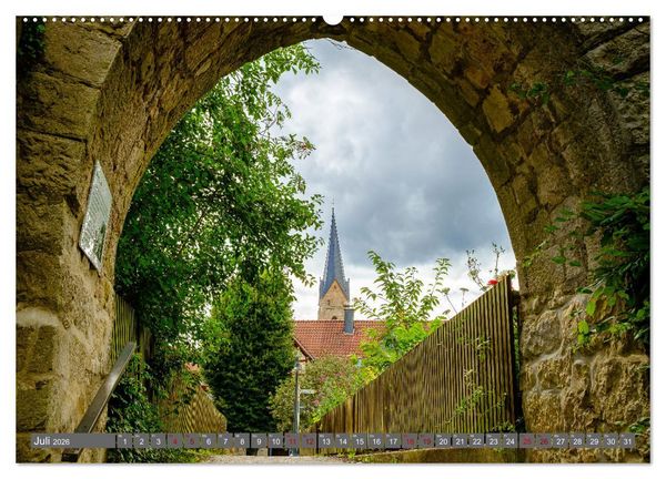 Produktbild: Ein Blick auf die Hansestadt Korbach (Wandkalender 2026 DIN A2 quer), CALVENDO Monatskalender