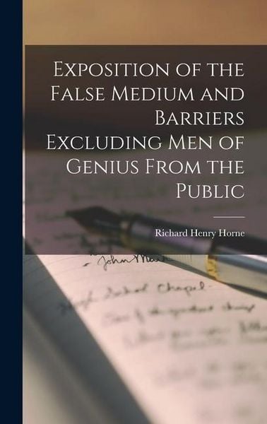 Produktbild: Exposition of the False Medium and Barriers Excluding Men of Genius From the Public