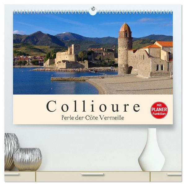 Produktbild: Collioure - Perle der Cote Vermeille (hochwertiger Premium Wandkalender 2026 DIN A2 quer), Kunstdruck in Hochglanz
