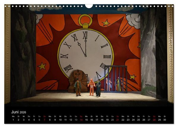 Produktbild: B&uuml;hnenbildmodelle (Wandkalender 2026 DIN A3 quer), CALVENDO Monatskalender