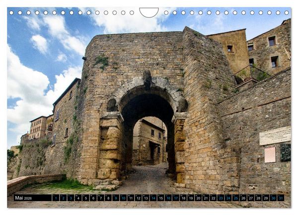 Produktbild: Die Etrusker &ndash; Hochkultur im antiken Italien (Wandkalender 2026 DIN A4 quer), CALVENDO Monatskalender