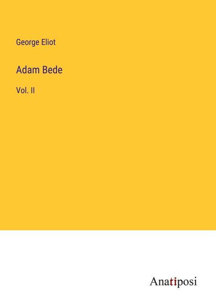 Produktbild: Adam Bede