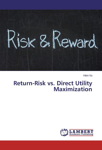 Produktbild: Return-Risk vs. Direct Utility Maximization