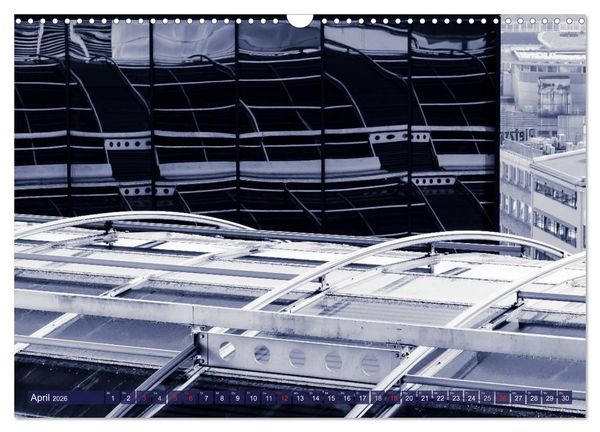 Produktbild: Abstrakte Architektur (Wandkalender 2026 DIN A3 quer), CALVENDO Monatskalender