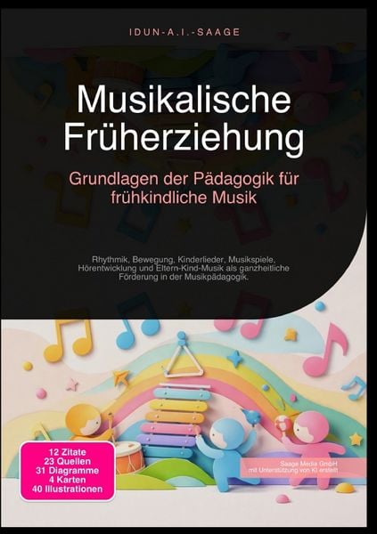Produktbild: Musikalische Fr&uuml;herziehung: Grundlagen der P&auml;dagogik f&uuml;r fr&uuml;hkindliche Musik