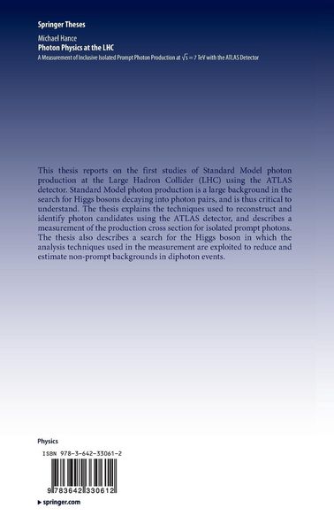 Produktbild: Photon Physics at the LHC