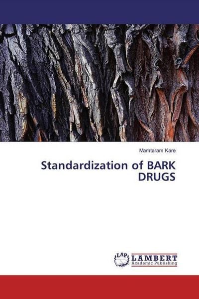 Produktbild: Kare, M: Standardization of BARK DRUGS