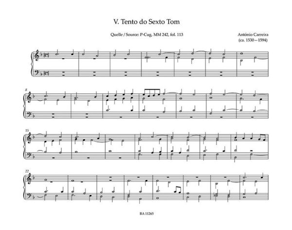 Produktbild: Portugiesische Orgelmusik 1540-1834