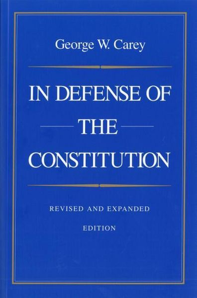 Produktbild: In Defense of the Constitution