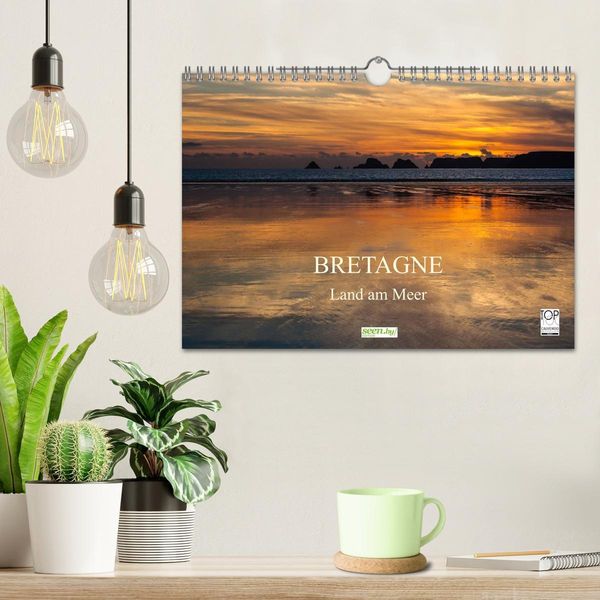 Produktbild: Bretagne - Land am Meer (Wandkalender 2026 DIN A4 quer), CALVENDO Monatskalender