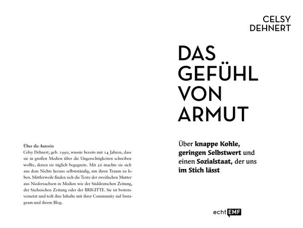 Produktbild: Das Gef&uuml;hl von Armut
