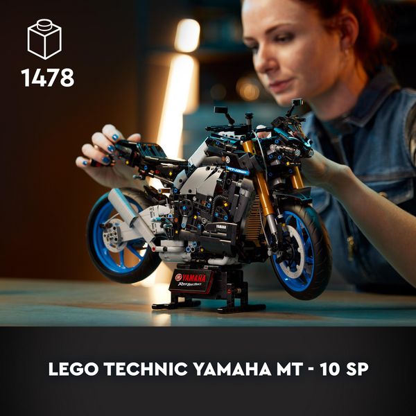 Produktbild: LEGO Technic 42159 Yamaha MT-10 SP, Motorrad-Modellbausatz f&uuml;r Erwachsene