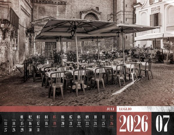 Produktbild: La Dolce Vita Kalender 2026 | Italienische Lebensart