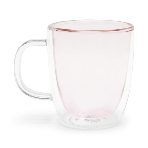 Produktbild: Teeglas doppelwandig, 390ml "Rose"