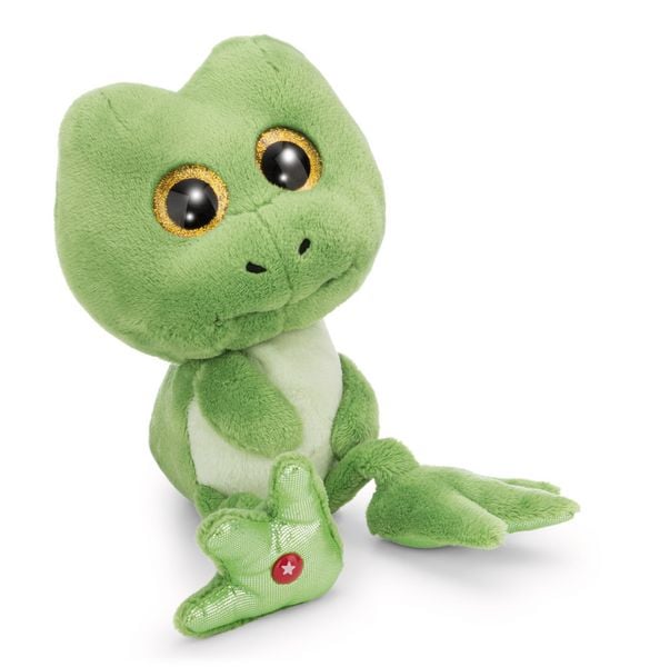NICI Plüsch GLUBSCHIS Frosch Jummi schlenkernd grün 15cm