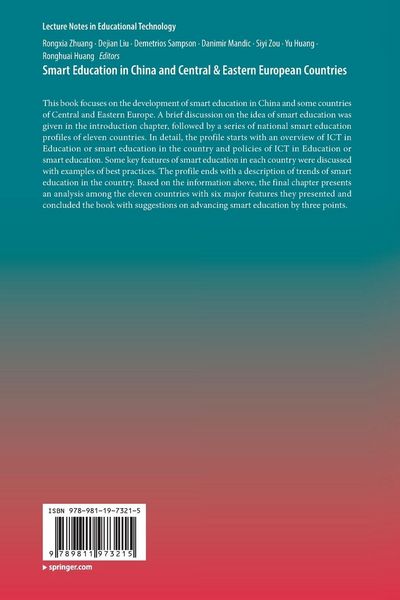 Produktbild: Smart Education in China and Central & Eastern European Countries